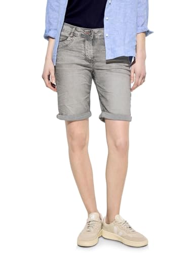 CECIL Damen B377200 Jeans Shorts, mid Grey Used wash, 26W FR CECIL Damen B377200 Jeans Shorts, mid Grey Used wash, 26W FR von Cecil