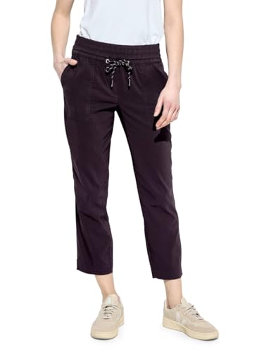 CECIL Damen B377584 7/8 Hose, aubergine red, M / 26L von Cecil