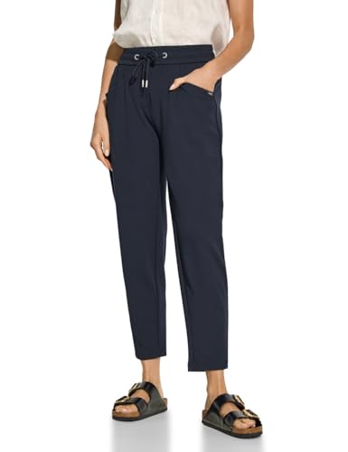 CECIL Damen B377986 Hose Casual Fit, universal Blue, XS / 28L von Cecil