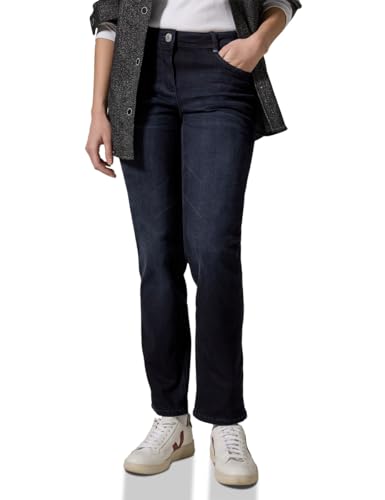 CECIL Damen B378395 Style Scarlett Straight Blue Black Cozy, Blue Black Washed, 26W / 32L CECIL Damen B378395 Style Scarlett Straight Blue Black Cozy, Blue Black Washed, 26W / 32L von Cecil