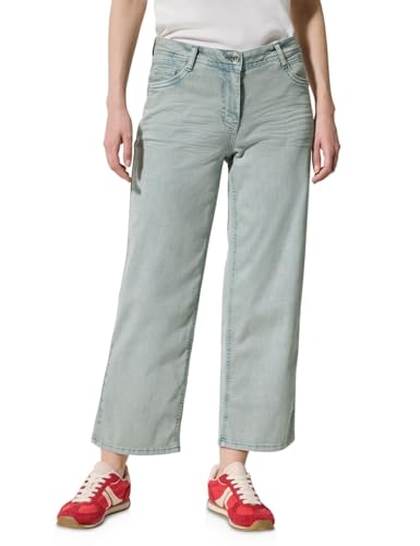 CECIL Damen B378903 Wide Leg Jeans, cool salvia Green, 29W x 28L CECIL Damen B378903 Wide Leg Jeans, cool salvia Green, 29W x 28L von Cecil