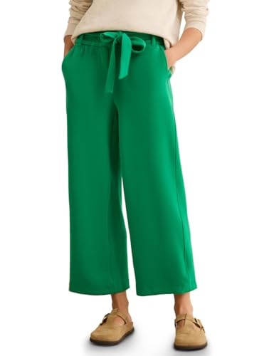 CECIL Damen B378911 Wide Leg Hose, Garden Green, XS / 26L von Cecil