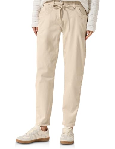CECIL Damen B378914 Hose im Casual Fit, Pearl beige, 34W x 28L CECIL Damen B378914 Hose im Casual Fit, Pearl beige, 34W x 28L von Cecil