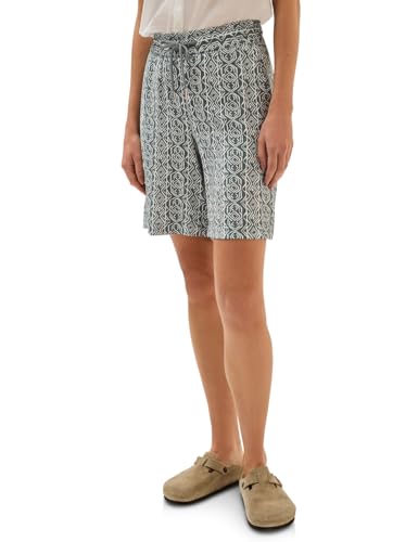 CECIL Damen B378997 Gemusterte Shorts, Balmy Khaki, L CECIL Damen B378997 Gemusterte Shorts, Balmy Khaki, L von Cecil