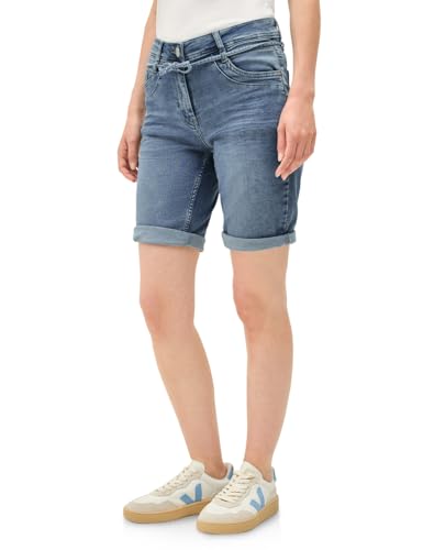 CECIL Damen B379412 Jogg Shorts im Denim Look, Authentic Used Wash, 32W CECIL Damen B379412 Jogg Shorts im Denim Look, Authentic Used Wash, 32W von Cecil