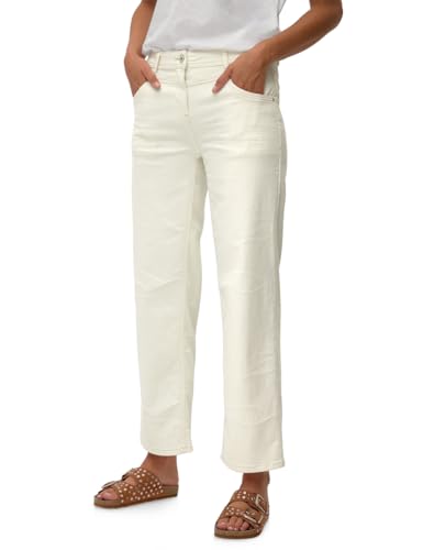 CECIL Damen B379415 Wide Leg Jeans, Light Beige, 36W / 30L von Cecil
