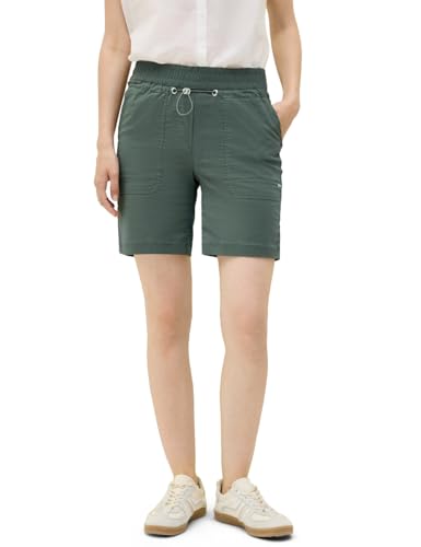 CECIL Damen 3716349 Leichte Shorts, Dark Balmy Khaki, XXL von Cecil