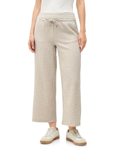 CECIL Damen B379446 Gestreifte Seersucker Hose, Pearl Beige, L / 26L CECIL Damen B379446 Gestreifte Seersucker Hose, Pearl Beige, L / 26L von Cecil