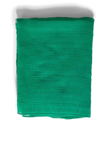 CECIL Damen B572511 Plissée-Schal, Malachite Green, A von Cecil