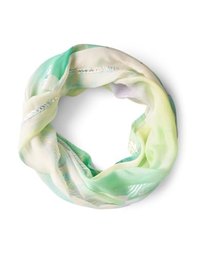 CECIL Damen B572627 Loop Schal mit Foliendetails, Citrus Lime, A von Cecil
