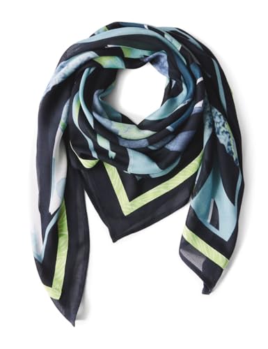 CECIL Damen B572628 Gemustertes Tuch, Dark Navy Blue, A CECIL Damen B572628 Gemustertes Tuch, Dark Navy Blue, A von Cecil