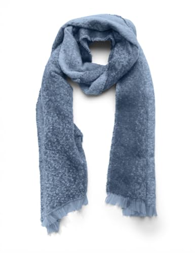 CECIL Damen B572716 Kuscheliger Jaquard-Schal, Fresh Light Blue, A von Cecil
