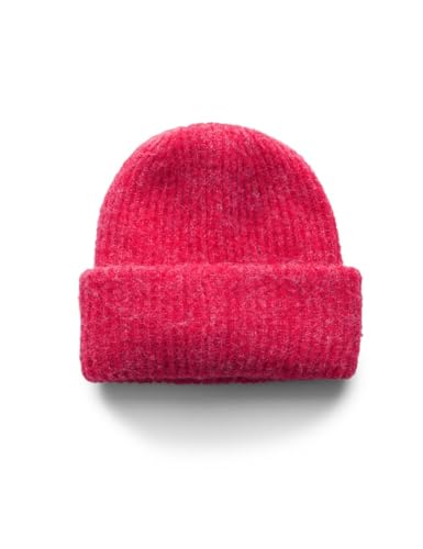 CECIL Damen B572717 Kuschelige Beanie, Granita red Melange, A von Cecil