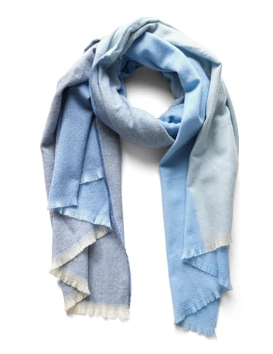 CECIL Damen B572742 Kuscheliger Schal, Fresh Light Blue, A von Cecil