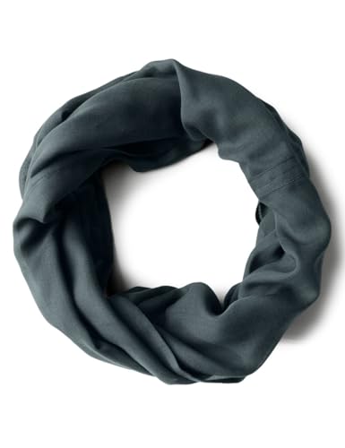 CECIL Damen B572756 Loop Schal in Unifarbe, Slate Khaki, A von Cecil