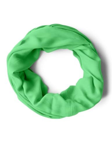 CECIL Damen B572756 Loop Schal in Unifarbe, iced neon Green, A von Cecil