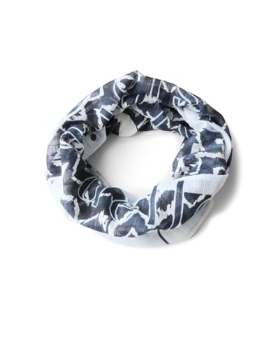 CECIL Damen B572758 Loop Schal mit Struktur, Pastel Blue, A von Cecil