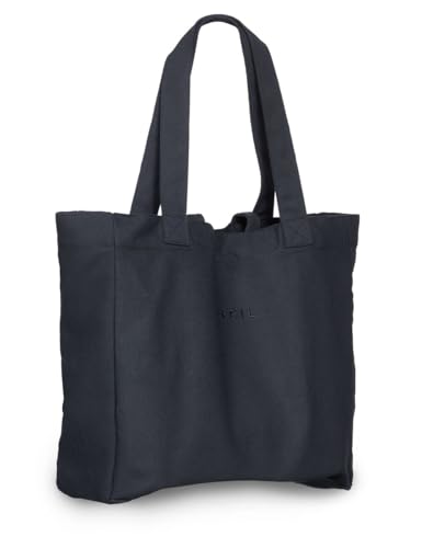 CECIL Damen B580744 Canvas Shopper, universal Blue, A von Cecil