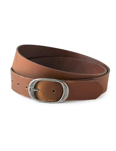 CECIL Damen B580782 Basic Gürtel, Chestnut Brown, 115 von Cecil