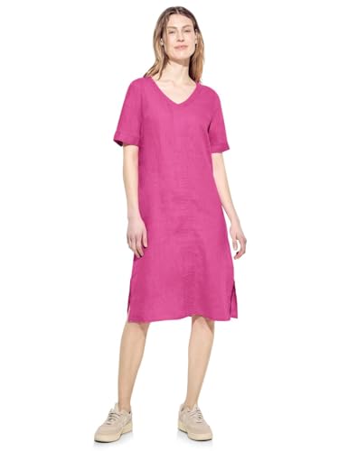 CECIL Damen Kleid mit Kurzarm Bloomy pink XL von Cecil