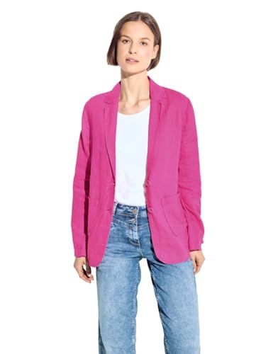 CECIL Damen Leinen-Blazer Bloomy pink M von Cecil