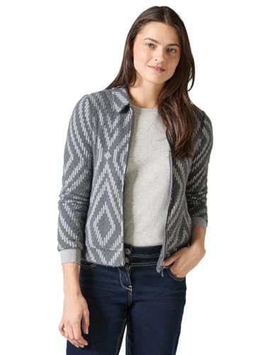 CECIL Federgarn-Cardigan mit Print von Cecil