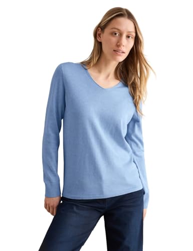 CECIL Damen B302962 Feinstrickpullover, Light Blue Melange, XXL EU CECIL Damen B302962 Feinstrickpullover, Light Blue Melange, XXL EU von Cecil