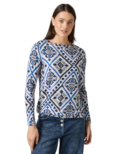 CECIL Damen B322268 Flauschiges Langarmshirt, Soft Silver Melange, XL EU CECIL Damen B322268 Flauschiges Langarmshirt, Soft Silver Melange, XL EU von Cecil
