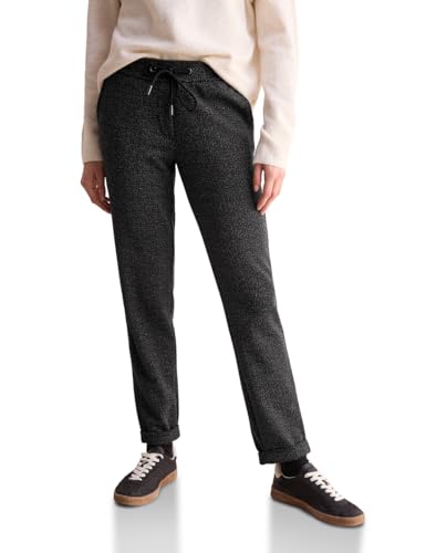 CECIL Damen B378547 Hose In Two-Tone-Optik, Schwarz, L / 30L EU CECIL Damen B378547 Hose In Two-Tone-Optik, Schwarz, L / 30L EU von Cecil