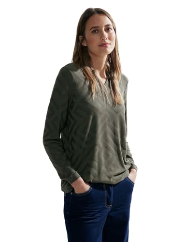 CECIL Jacquard Langarmshirt von Cecil