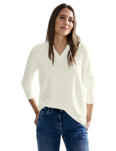 CECIL Jacquard Langarmshirt von Cecil