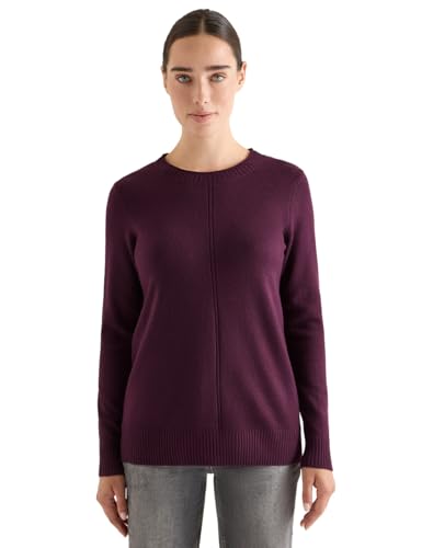CECIL Kuscheliger Pullover Eggplant red XS von Cecil