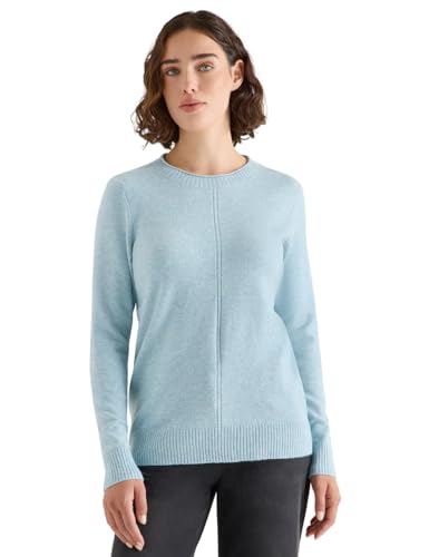CECIL Kuscheliger Pullover Faded Blue Melange XS von Cecil