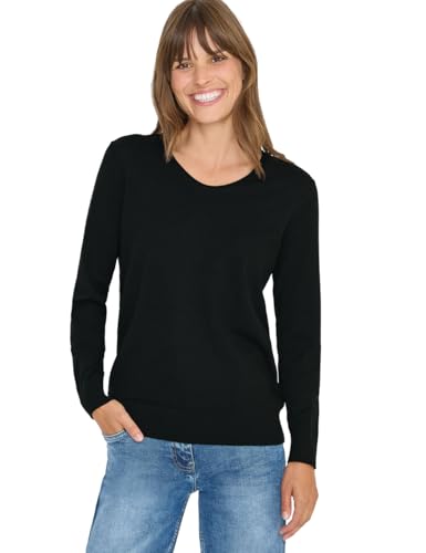CECIL Kuscheliger Pullover Ink Green XL von Cecil