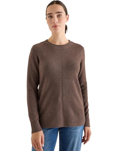 CECIL Kuscheliger Pullover Mushroom Taupe Melange XXL von Cecil
