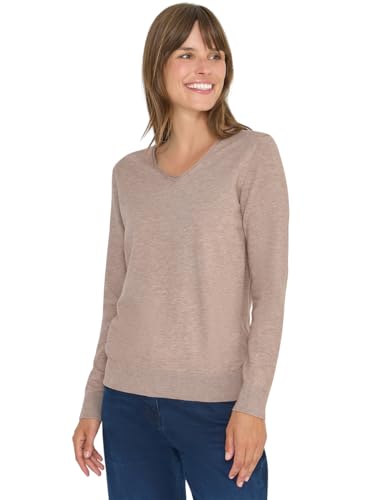 CECIL Kuscheliger Pullover Toffee Cream Melange M von Cecil