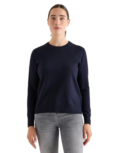 CECIL Kuscheliger Pullover urban Dark Blue L von Cecil