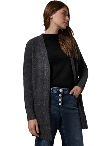 Langer Bouclé Cardigan von Cecil