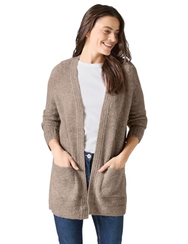 Langer Bouclé Cardigan von Cecil