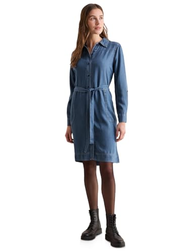 CECIL Damen B144313 Lyocell-Kleid, Mid Blue Wash, XL EU CECIL Damen B144313 Lyocell-Kleid, Mid Blue Wash, XL EU von Cecil