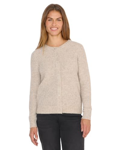 CECIL Melange Cardigan Toffee Cream Melange XL von Cecil