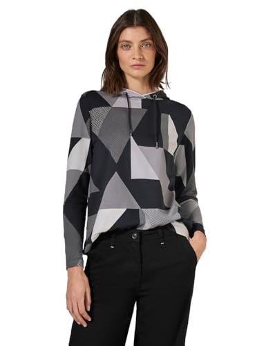 CECIL Multicolor Triangle Print Hoody von Cecil
