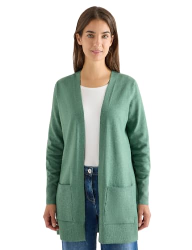 CECIL Offener Cosy Cardigan Highland Green Melange M von Cecil