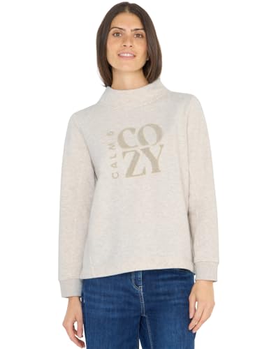 CECIL Pullover mit Embroidery Oat Milk beige Melange XS CECIL Pullover mit Embroidery Oat Milk beige Melange XS von Cecil