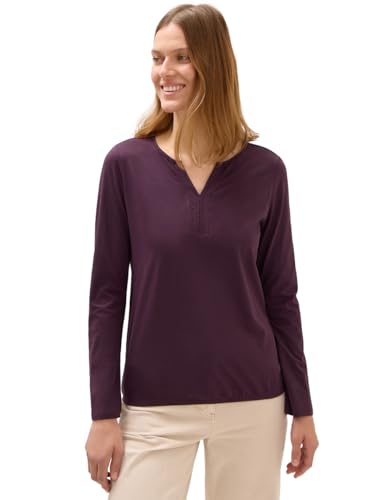 CECIL Shirt im Tunika-Look Eggplant red XS von Cecil