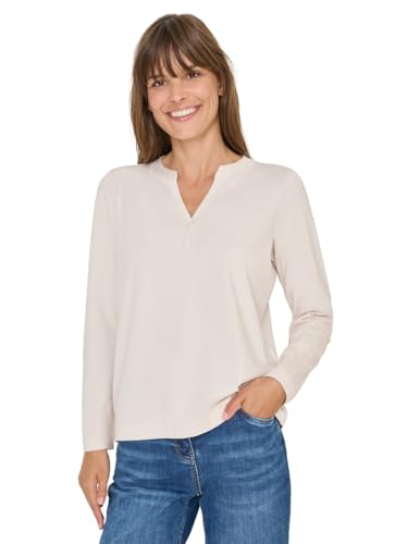 CECIL Shirt im Tunika-Look Light Greige XS CECIL Shirt im Tunika-Look Light Greige XS von Cecil