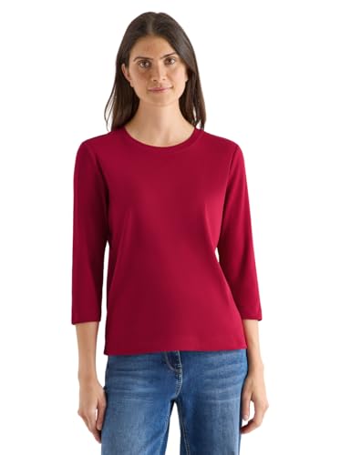 CECIL Shirt mit Rippstruktur Beaujolais red XS CECIL Shirt mit Rippstruktur Beaujolais red XS von Cecil