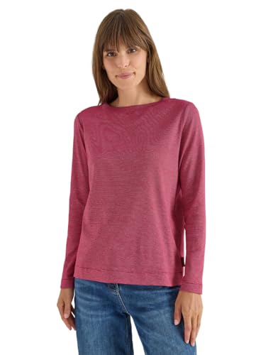 CECIL Shirt mit feinen Streifen Beaujolais red M von Cecil