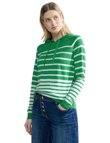 CECIL Strickpullover Hoodie Gestreift CECIL Strickpullover Hoodie Gestreift von Cecil