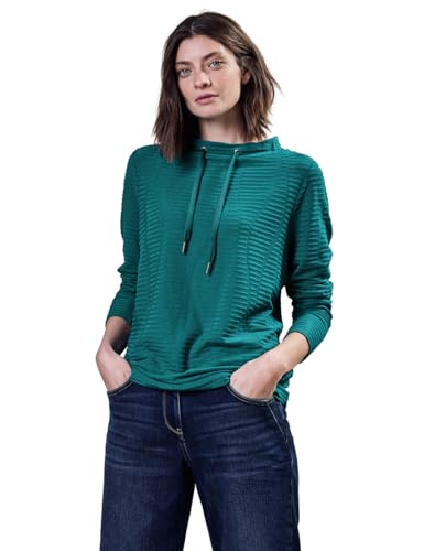 CECIL Damen B322482 Strukturshirt, Petrol Green, XXL EU CECIL Damen B322482 Strukturshirt, Petrol Green, XXL EU von Cecil